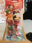 DISNEY MICKEY CHRISTMAS POP UP LOLLIPOP HOLDER + 3 CHUPA CHUPS LOLLIES NEW USA