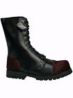 Underground Shoes England Rangers Springerstiefel 10-Loch Boot Leopard 5108