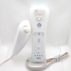 Controller Nintendo WII Telecomando Bianco ORIGINALE + Nunchuck e Cover TESTATO