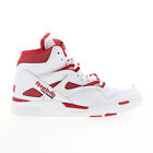 Reebok Pump Omni Zone II Bianco Uomo Pelle Lifestyle Scarpe da Tennis