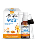 Apropos Estratto Puro di Propoli Soluzione Idroalcolica Spray + Contagocce, 20ml