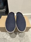 Mulo Shearling-Lined Slippers Navy UK7 Hamilton + Hare