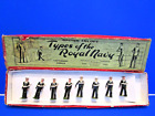 Britains Toy Soldiers Set Types Of The Royal Navy 1510 British Sailors Boxed