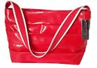 RW16 BORSA REDWALL by BORBONESE GIOVANI - Rosso Vernice - 25X20 cm