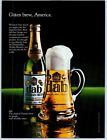 DAB German Beer GUTEN BREW AMERICA Imported German Beer 1983 Print Ad 8"w x 10"t