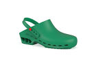 Rosato Clogs Secur Strap | Zoccoli Sanitari Professionali Gomma Verde Con Cin...