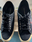 Superga 2750 COTU CLASSIC Mens Canvas Breathable Flexible Flat Trainers Navy 9.5