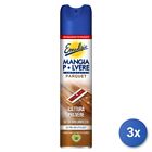 3x Mangiapolvere Pavimenti 300 Ml. Spray Parquet