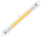 R7S Led  118mm Lampada 360° Dimmerabile Bianco Caldo 20W Rotondo Slim 16mm