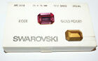 SWAROVSKI ® - 1 Pz  Cabochon Ottagonale #4610-24x16 mm Rosa Gold Foiled Vintage