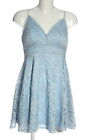 NEW LOOK Abito in pizzo Donna Taglia IT 38 blu elegante