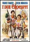 I DUE CROCIATI MANIFESTO FRANCO FRANCHI CICCIO INGRASSIA 1968 MOVIE POSTER 4F