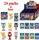 SONIC THE HEDGEHOG 2 BLISTER WITH FIGURES + 2 CARDS 24 PACKS BLIND BOX