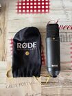 Rode NT1-KIT Microfono Pro da studio a condensatore, filtro antipop e cavo, Nero