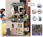 Cucina Giocattolo GRANDE per bambini Suoni Luci Vapore Acqua e Accessori Inclusi