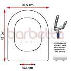 SEDILE COPRIWATER COMPATIBILE TENAX GEO BIANCO