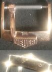 Original Vintage Heuer Buckle Fibbia 16mm inner Rose Gold Plated ! ! L@@K ! !