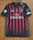 Maglia AC Milan Home  Finale Doah 2016-2017 Suso 8 Size S