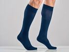 GAMBALETTO COTONE UNISEX - XL - forte compressione - blu