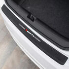 Carbon Fiber Car Rear Bumper Guard Stickers Trunk Protector Trim Accessories