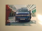 Depliant brochure Volkswagen Caravelle 6.1 - 2019