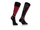 NEW ACERBIS MX MOTOCROSS SOCKS RED/BLK SHOE SIZE 8.5-10 UK  42-44 EURO L/XL MENS