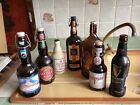 BOTTIGLIE BIRRA DA COLLEZIONE VUOTE LOTTO 7 PEZZI