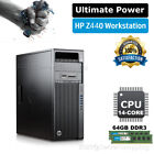 HP Z440 Workstation Xeon upto 14-CORE E5-2680v4 3.30GHz 32GB 64GB DDR4 6TB HDD