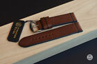 22 mm Cinturino artigianale cuoio segnato Vintage Leather Watch Strap Handmade