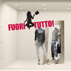 VSD0166 Wall Stickers Vetrofanie Vetrinistica Saldi Svendita Fuori tutto 90x40cm