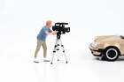 1:24 Figura On-Air Cameraman Mitchell Con Cavalletto American Diorama Figura 5