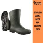 Stivali bassi DUNLOP da lavoro in gomma PVC scarpe impermeabili uomo donna