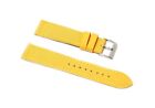 Cinturino per orologio in cordura giallo ocra fondo in lorica ansa 18mm watch