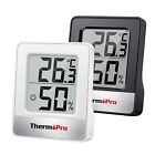 ThermoPro TP49 2 Pezzi Mini Igrometro Termometro Digitale Termoigrometro da