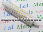 Lampada "R7s" led 118mm 360° 10W 6000K Super Slim 1200 Lumen  96 Smd 2835 220V