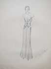 Atelier Vionnet - Disegno Originale - Matita - Sarto 102