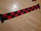 SCIARPA SCARF VINTAGE FOOTBALL CALCIO QUADRI ROSSOBLU GENOA BOLOGNA CAGLIARI