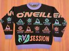 O Neill Rad Session Snowboard Skate Vintage Sweater  90s geniune garment TOP