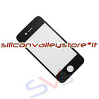 VETRO TOUCH NERO PER IPHONE 4 - 4G  VETRINO NO DISPLAY