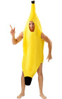 Unisex Giant Banana Funny Food Fancy Dress Costume