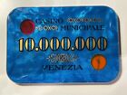 Fiches, gettone, placca vintage anni 70 Casinò di Venezia