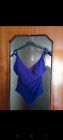 Costume mare intero blu donna