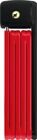 Lucchetto Ad Arco Richiudiubile Abus 85cm Bordo Lite 6055 85 RD Rosso