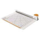 (TG. 41 x 35 cm) Fiskars Taglierino con lama rotante e righello, 12" x 12", Aran