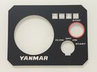 YANMAR INSTRUMENT PANEL TYPE B 3YM30  3YM20  2YM15 FACEPLATE !