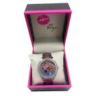 Betsey Johnson Watch New With Rhinestones