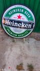 Tabella Insegna Luminosa Pubblicitaria Bifacciale Birra Heineken 83x83