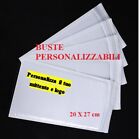 BUSTE POSTALI IMBOTTITE PLURIBALL PERSONALIZZABILI CM 20X27 PEZZI 10