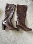 Top Shop Heeled Boots Brown 8/41