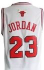 CANOTTA/JERSEY COLLEZIONE BAMBINO/KIDS-BASKET NBA-CHICAGO BULLS-JORDAN 23-BIANCA